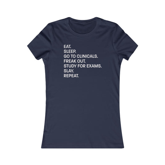 A Day In The Life Of A Nursing Student Women's Cut