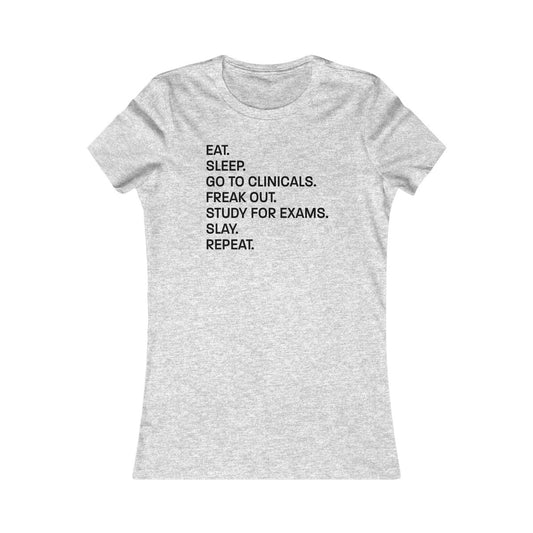 A Day In The Life Of A Nursing Student Women's Cut