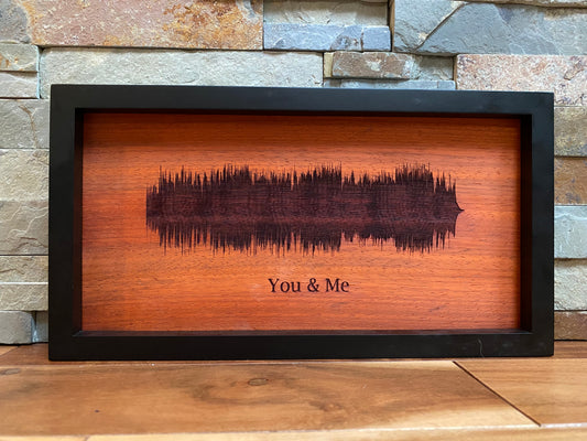 You and Me, Sound Wave, Wall Art
