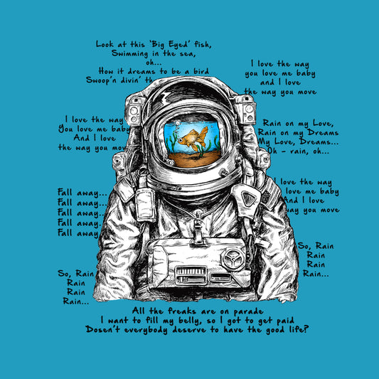 Big Eyed Fish Spaceman Mashup