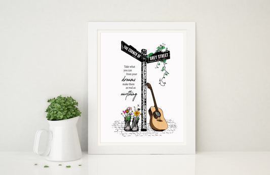 Grey Street Inspired Art Print