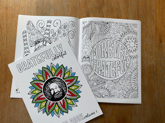 Gratefully Colorful Coloring Book