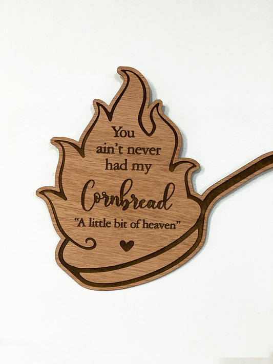 Kitchen Series Cornbread Wood Wall Art