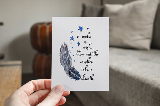 Make a Wish Birthday Card