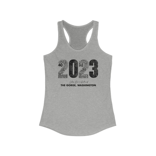 Gorge Bold 2023 Tank Top w/set list