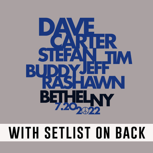 Bethel Names 2022 W/SET LIST