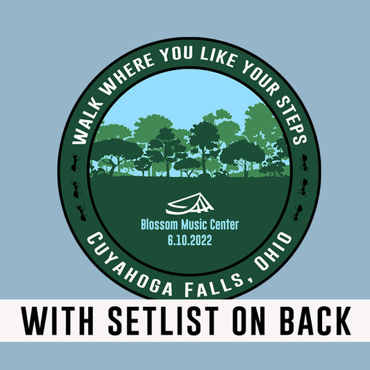 Blossom Music Center 2022 W/SET LIST