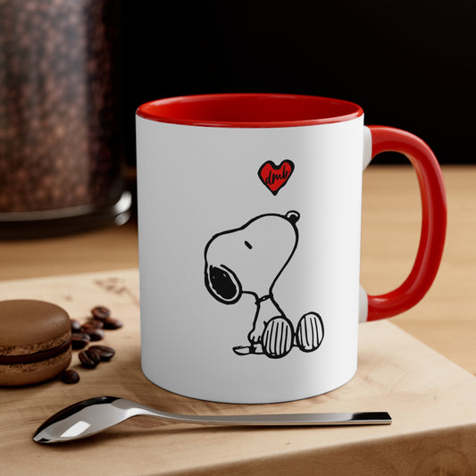 Snoopy Heart  Coffee Mug