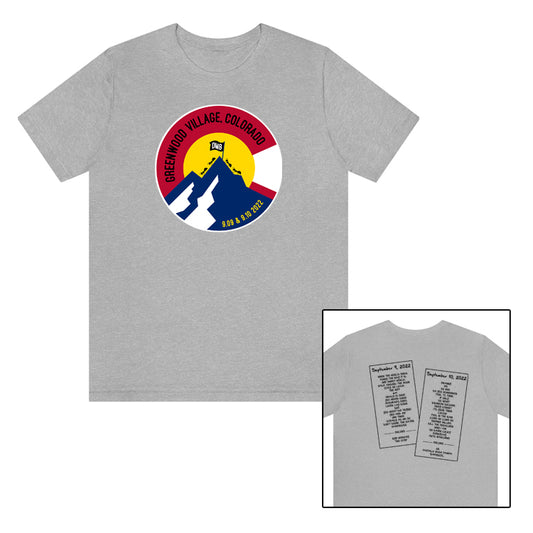 Greenwood Village Flag W/SET LIST