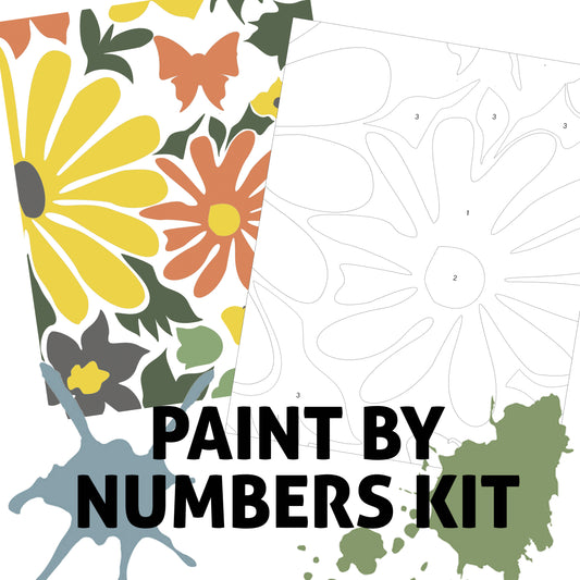 Paint By Numbers Flower Fun