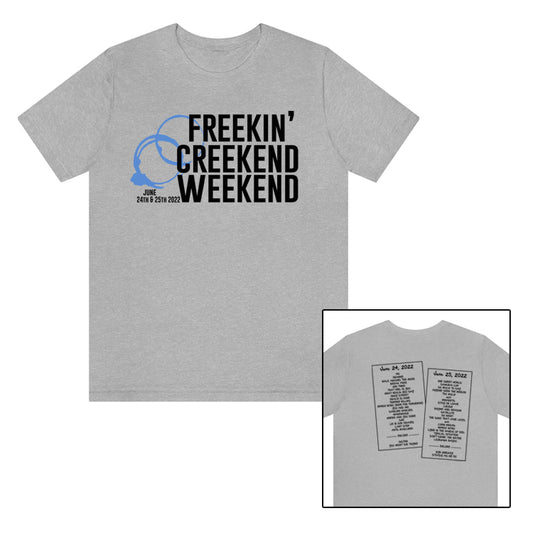 Freekin' Creekend Weekend W/SET LIST