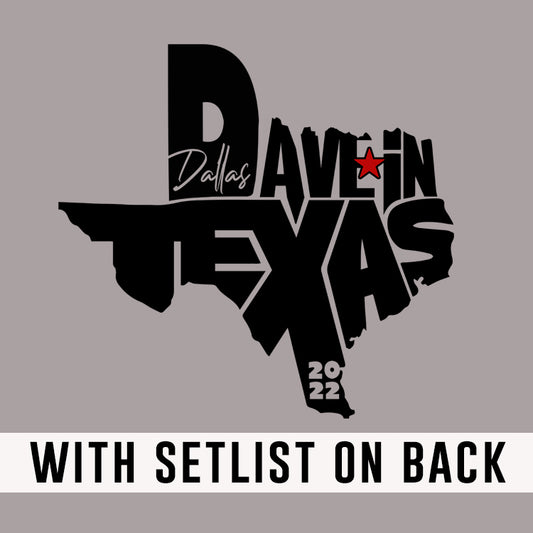 Dallas Texas 2022 W/SET LIST