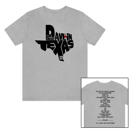 Dallas Texas 2022 W/SET LIST