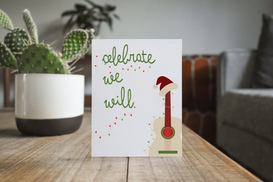Celebrate We Will Guitar 5 Card Bundle