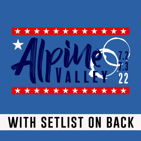 Alpine Valley 2022 W/SET LIST