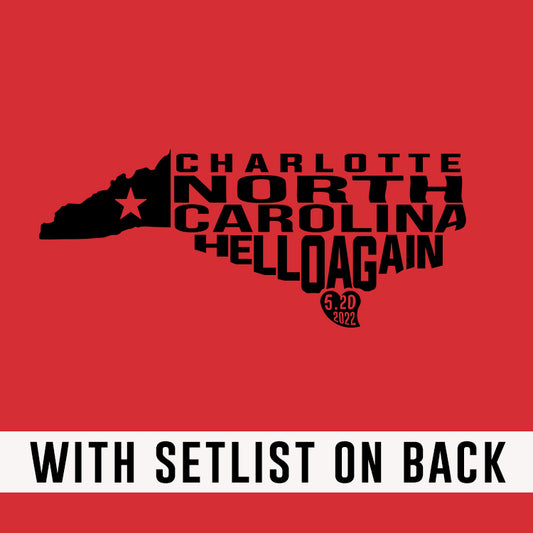 Charlotte NC 2022 W/SET LIST