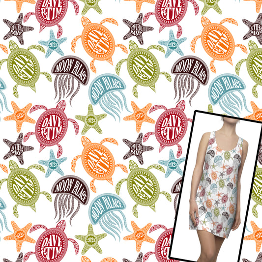 Mexico Sea Life Beach Cover Up