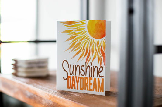 Sunshine Daydream Greeting Card