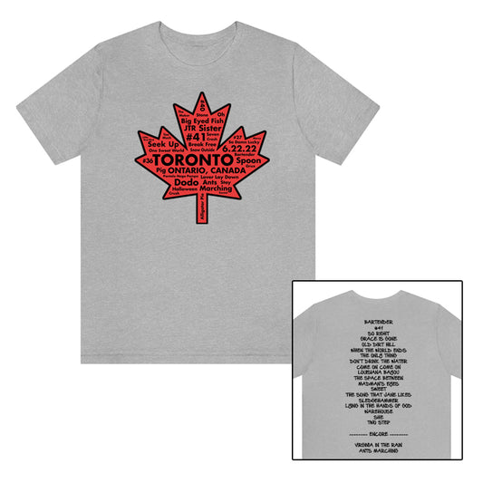 Canada 2022 W/SET LIST