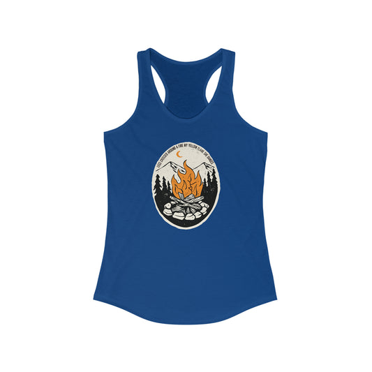 My Yellow Flame Tank Top