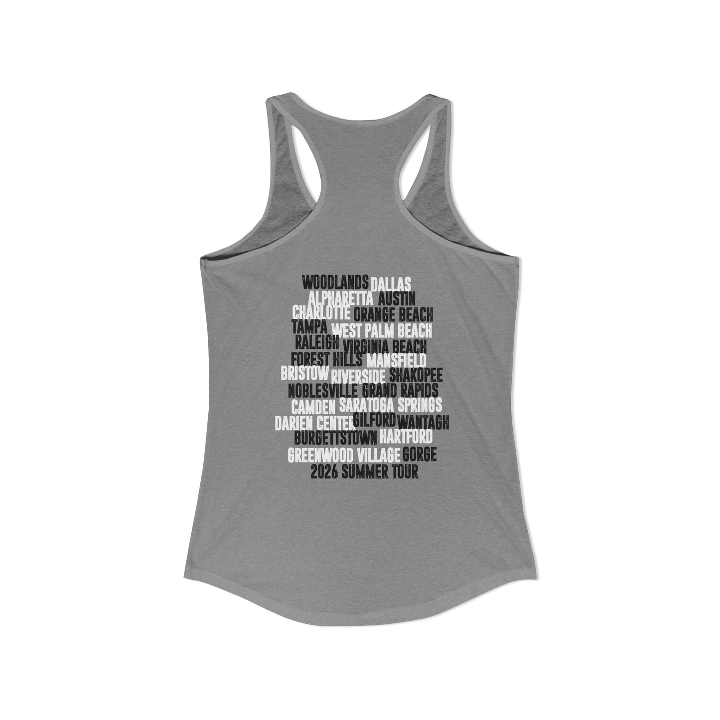 Summer 2026 With Back Woman's Tank