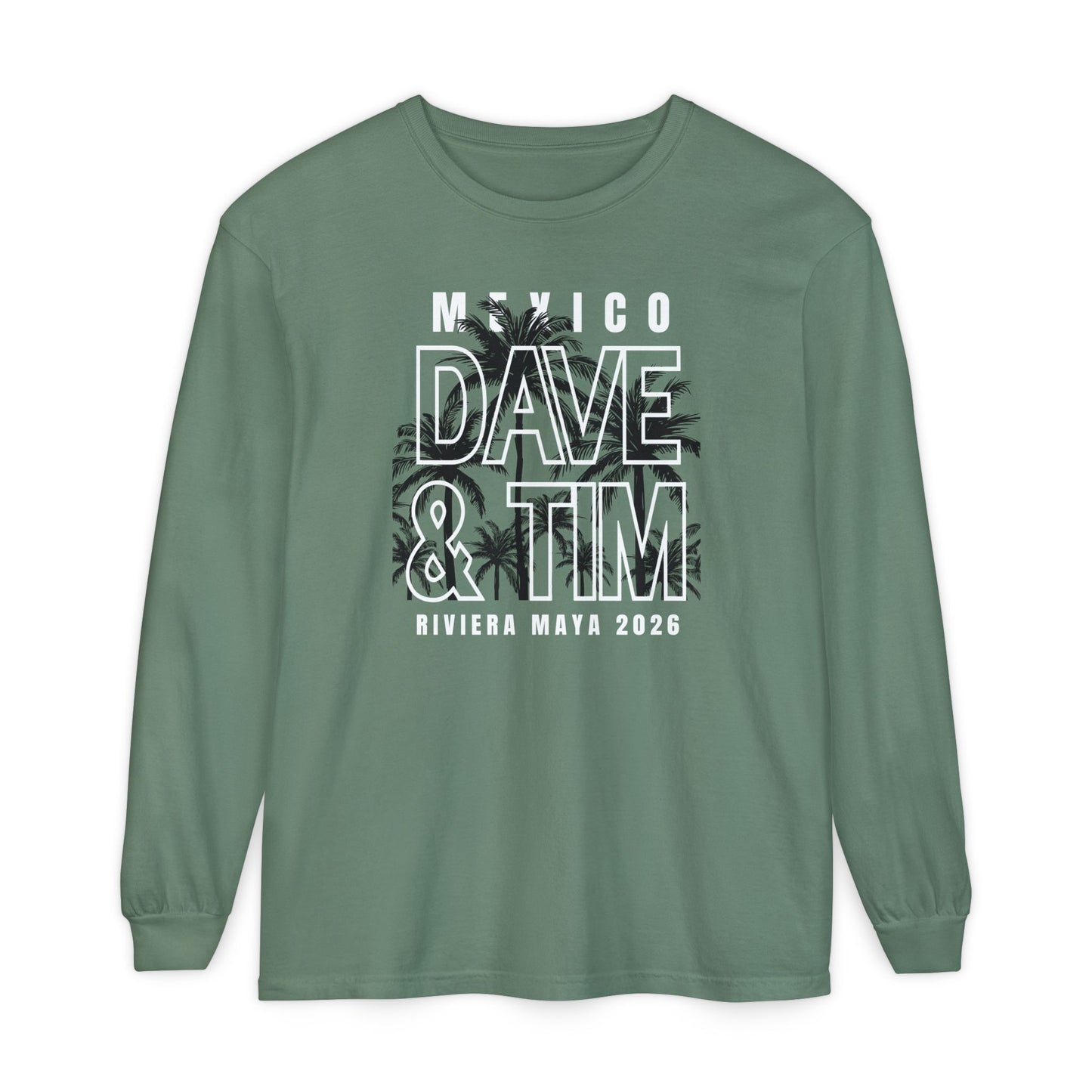 Mexico Palm Trees 2026 Long Sleeve Tee *With Set List
