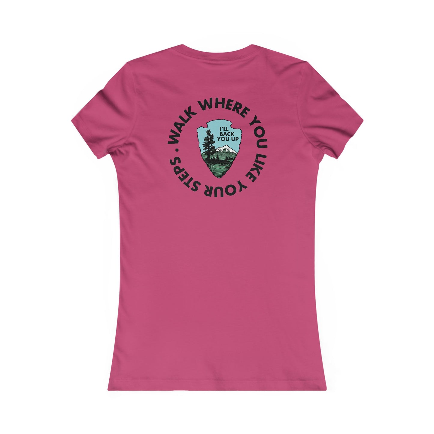 Save Our National Parks I'll Back You Up *front & back Women's Cut Tee