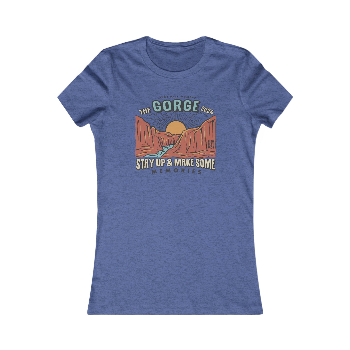 Labor Dave 2024 Women's Cut W/ Set List