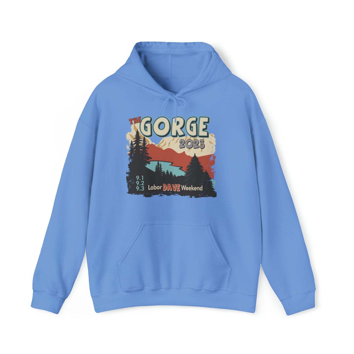Gorge New Addition 2023 Hoodie w/set list