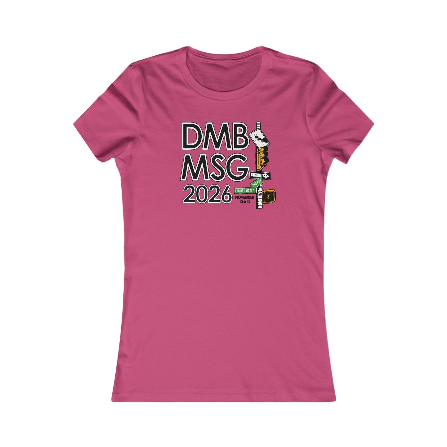 DMB MSG Fall 2026 Woman's Cut Tee