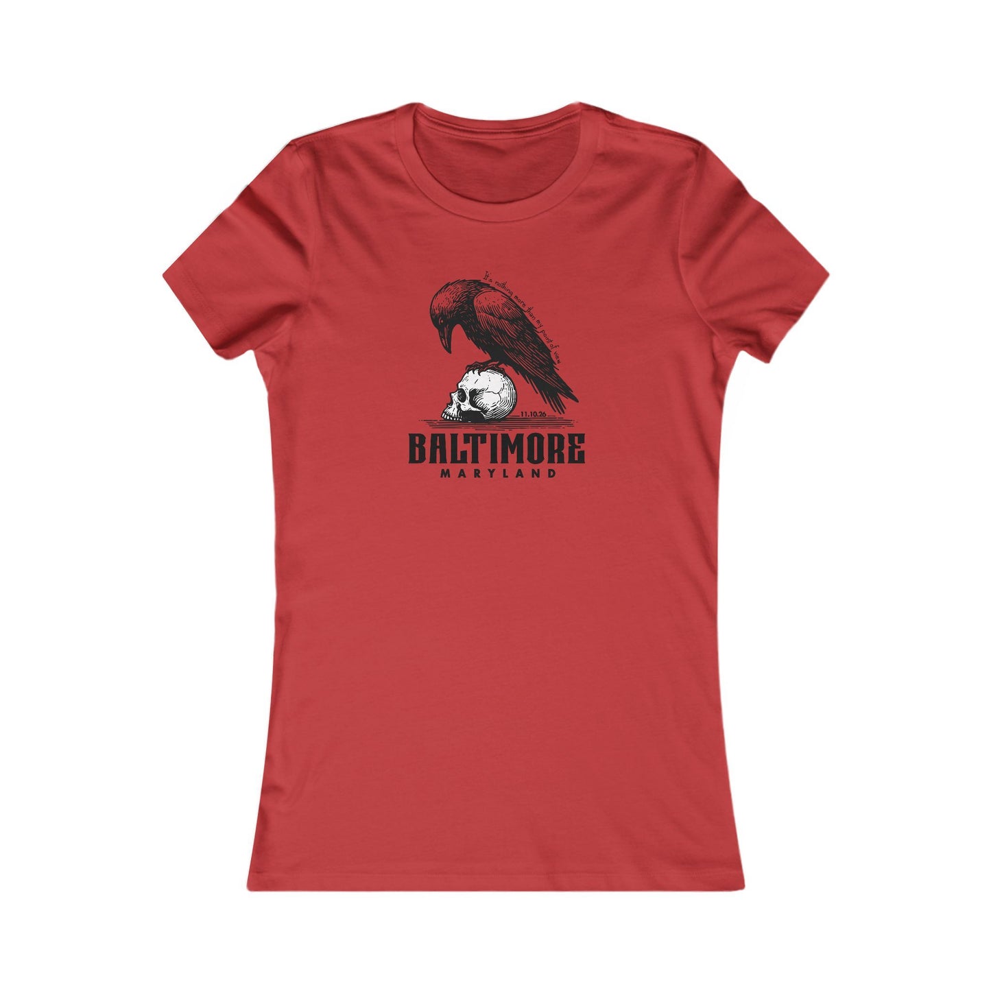 Baltimore Fall 2026 Woman's Cut Tee