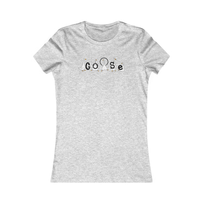 Crazy Geese Woman's Cut Tee