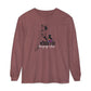 Black Cat Pin Up Long Sleeve Tee
