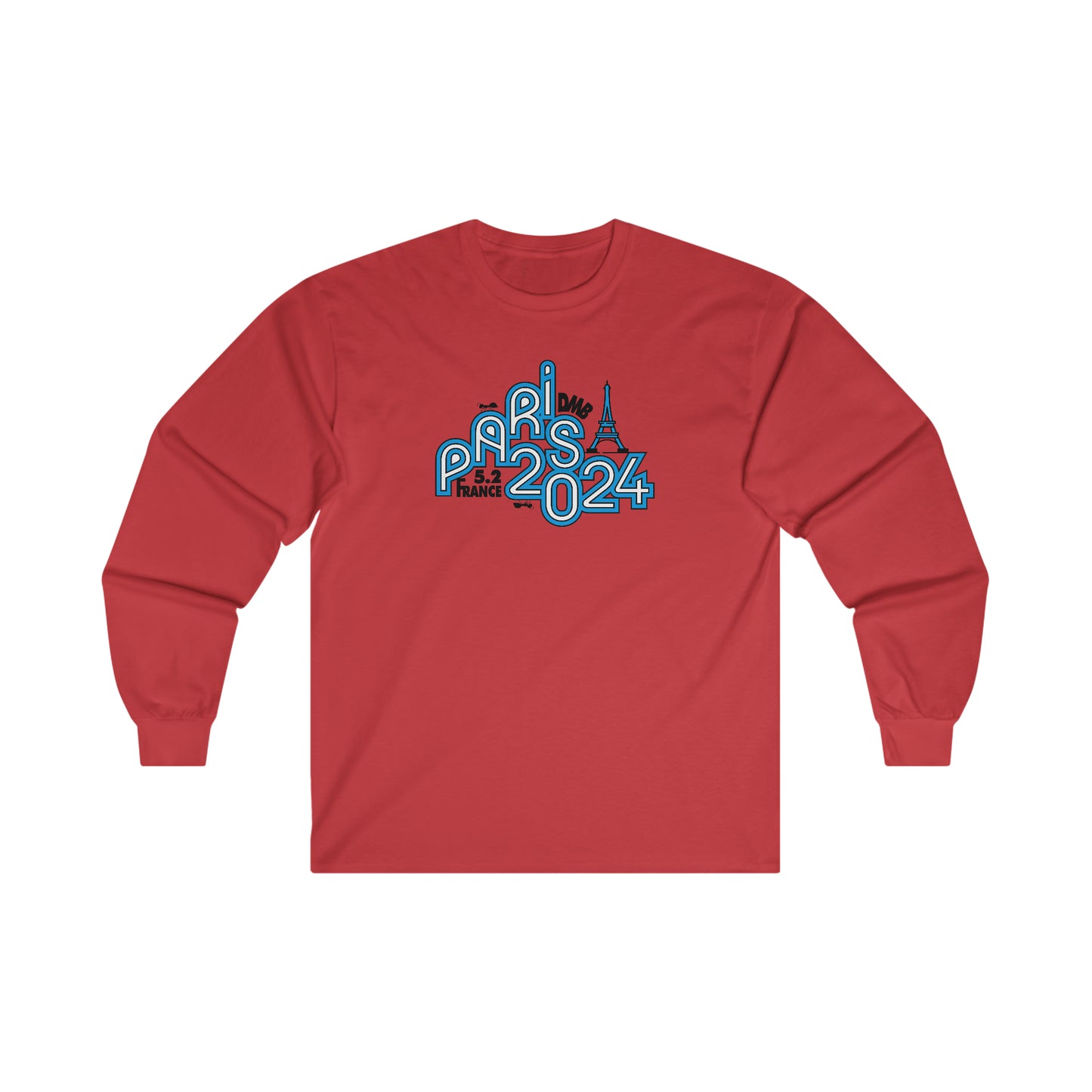 Paris France Europe 2024 Long Sleeve Tee *With Setlist