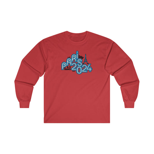 Paris France Europe 2024 Long Sleeve Tee *With Setlist