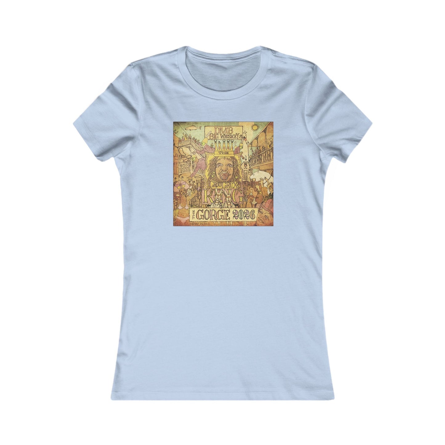 New Gorge Album 2026 Woman's Cut Tee *With Set List