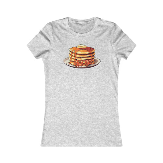 Pancakes Woman's Cut Tee