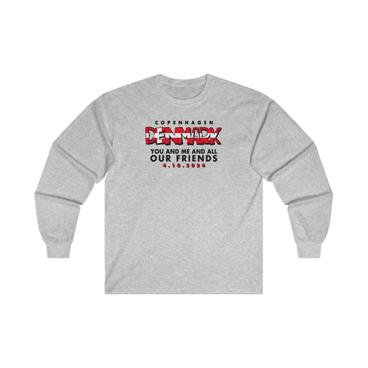 Denmark Europe 2024 Long Sleeve Tee *With Setlist