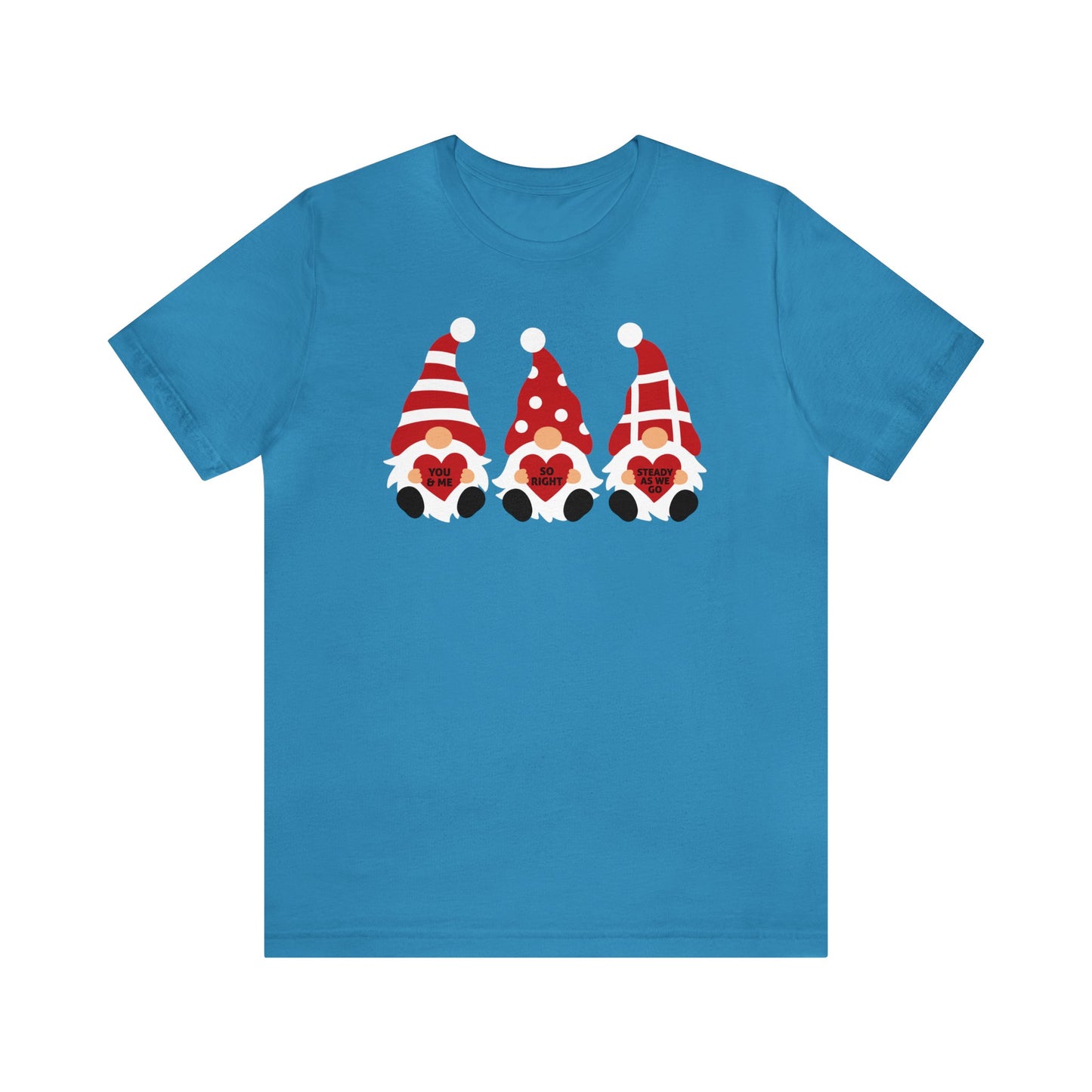 Valentine Gnomes Tee Woman's Cut Tee