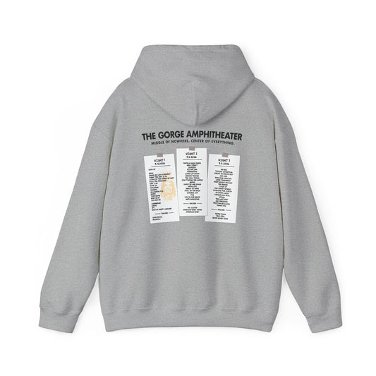 Stay Up Gorge 2026 Hoodies *With Set List