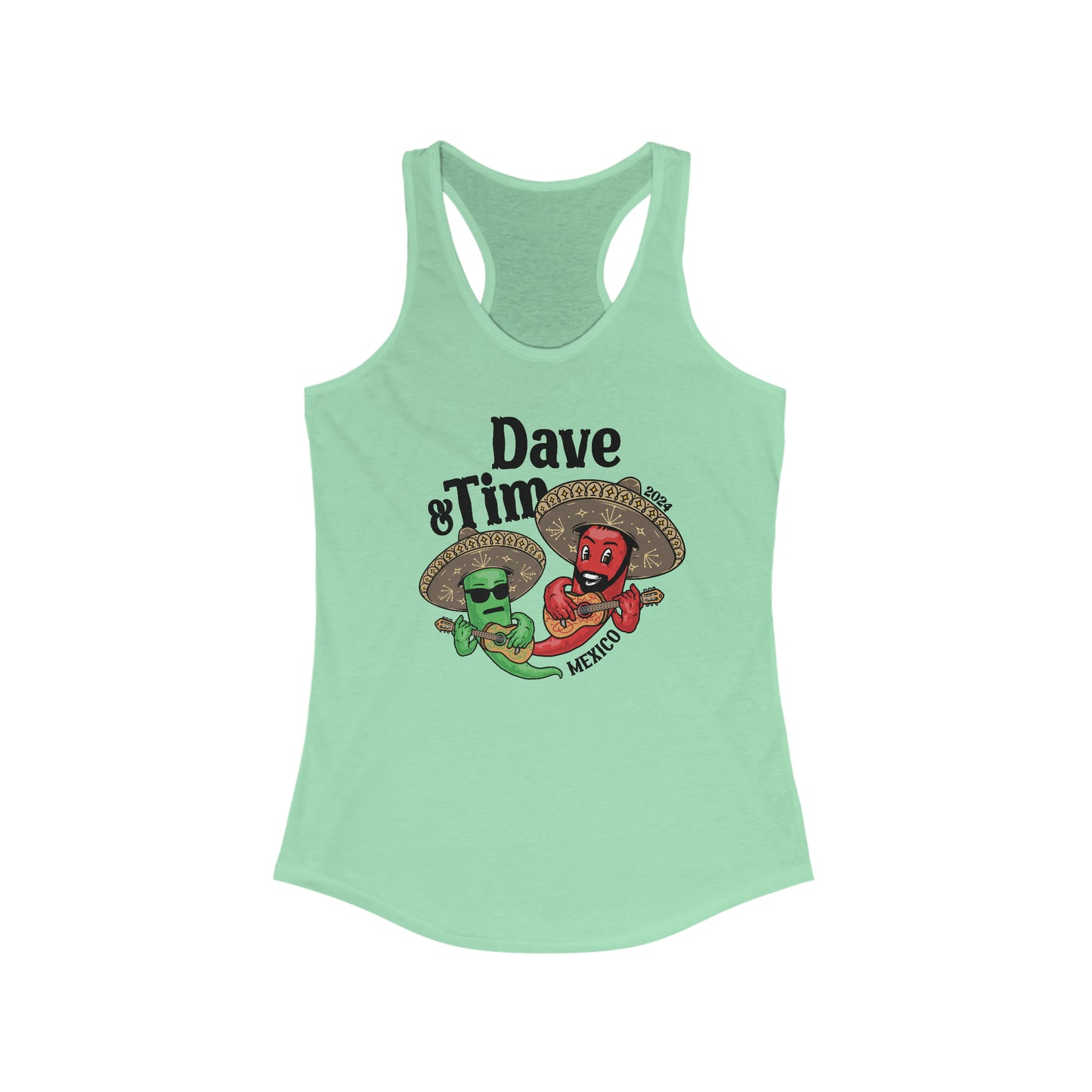 Mexican Chilies 2024 Woman's Tank Top *WITH SETLIST
