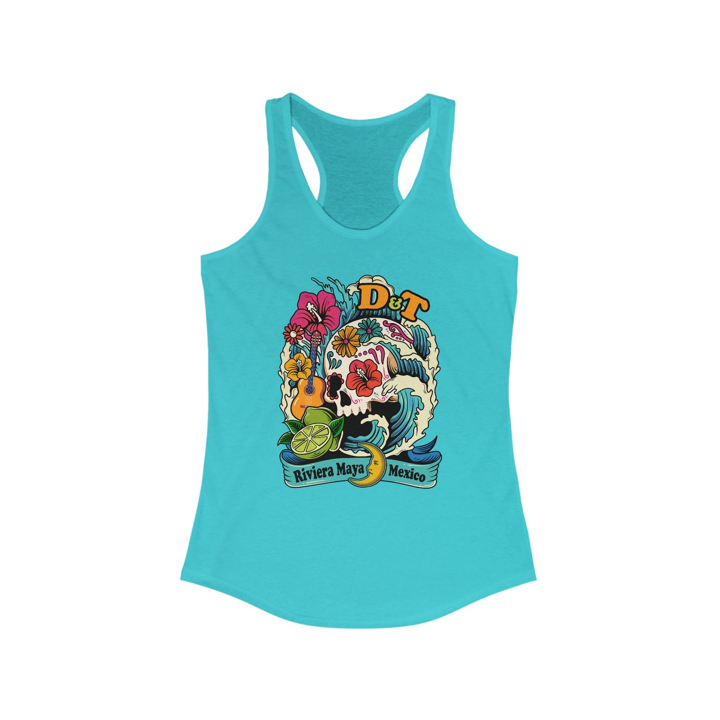 Mexico Sugar Skull 2026 Woman's Tank *With Set List