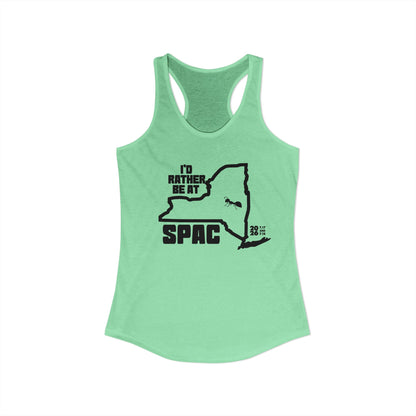 Rather Be At SPAC 2026 ant Woman's Tank