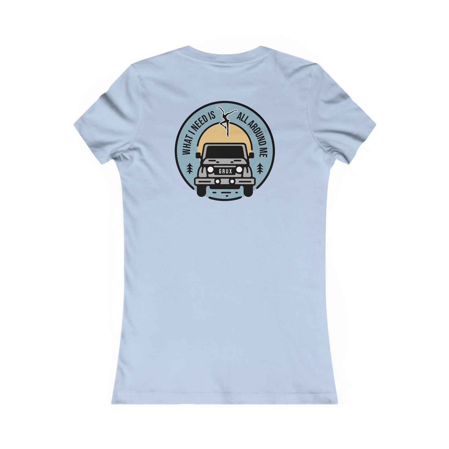 Jimi Jeep *With Back Print Women's Cut Tee