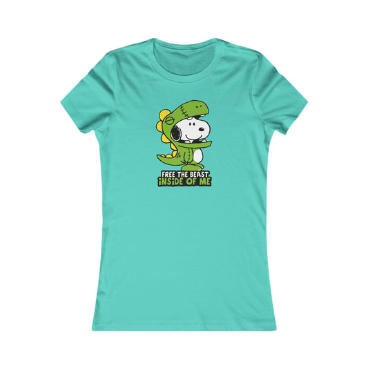 Free The Beast Woman's Cut Tee