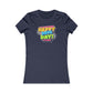 Happy Dave Day Retro Woman's Cut Tee