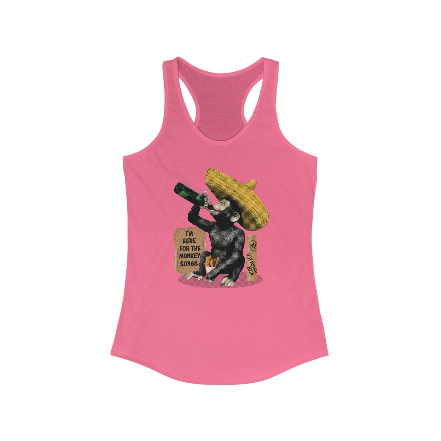 Monkey Songs Mexico 2024 Woman's Tank Top *WITH SETLIST