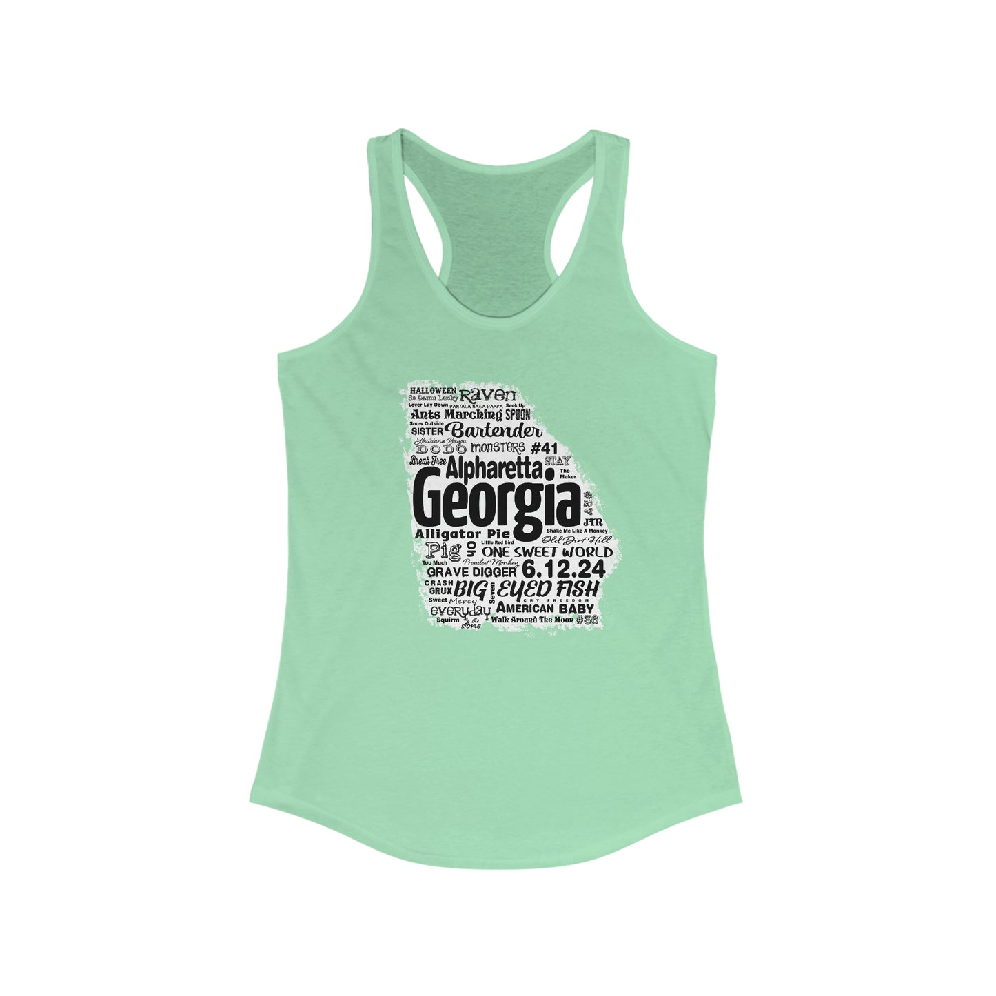 Alpharetta Georgia 2024 Tank Top *With Setlist