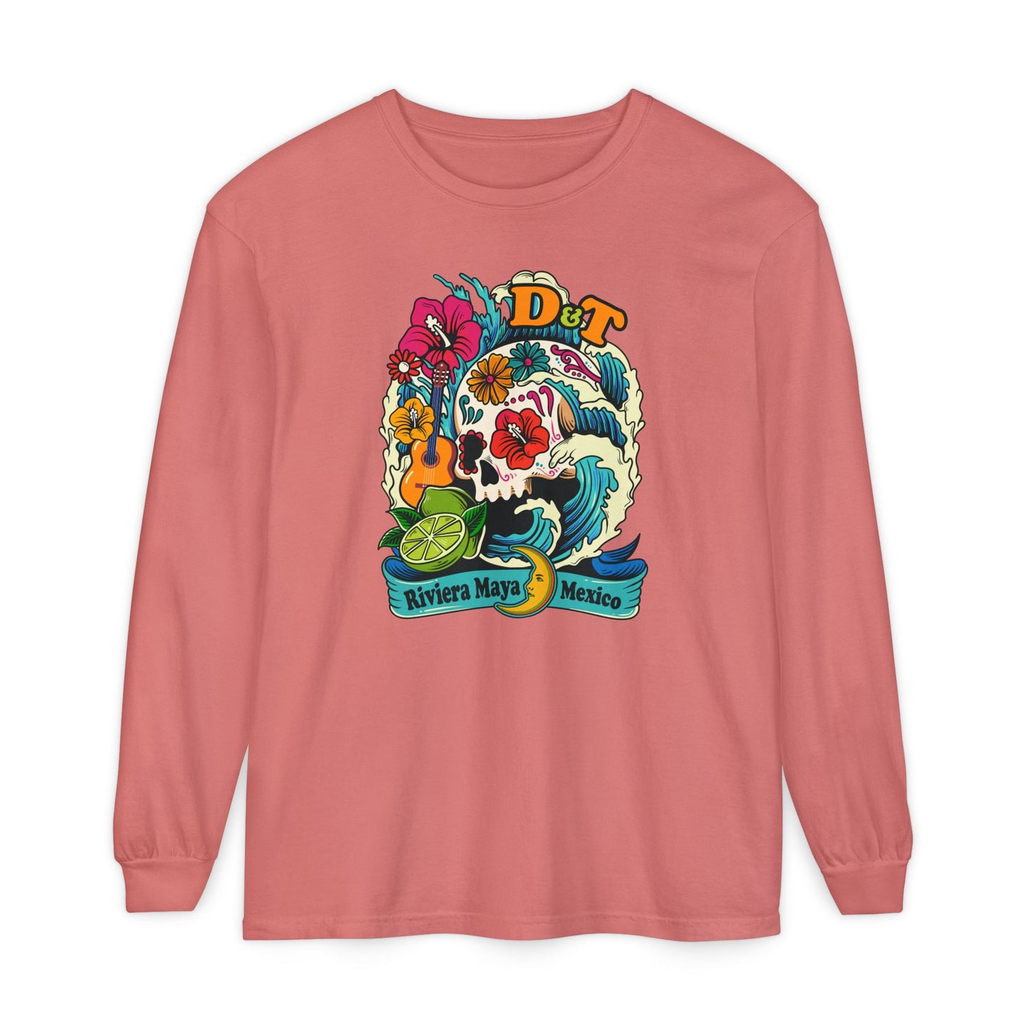 Mexico Sugar Skull 2026 Long Sleeve Tee *With Set List