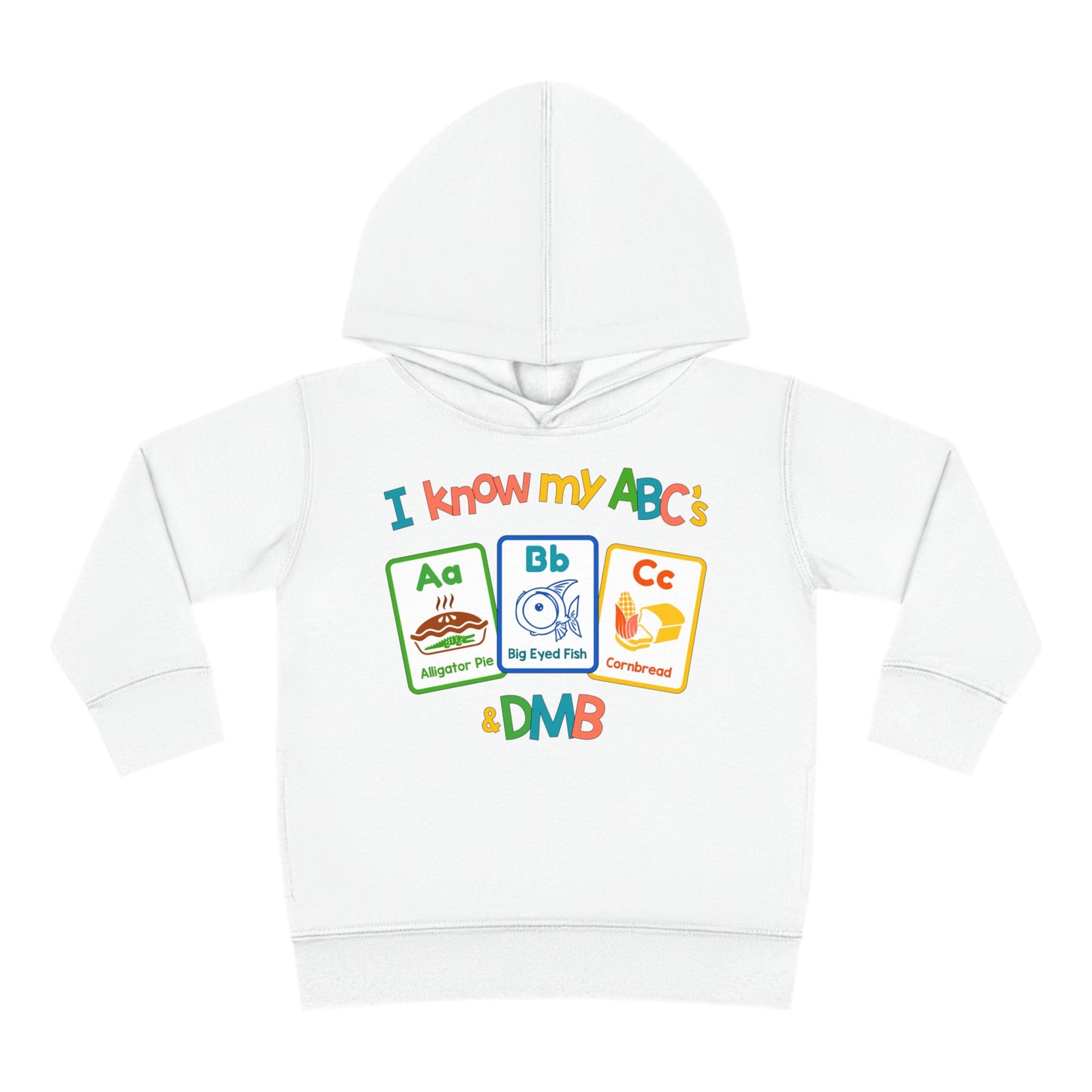 I Know My ABC's Toddler Hoodie